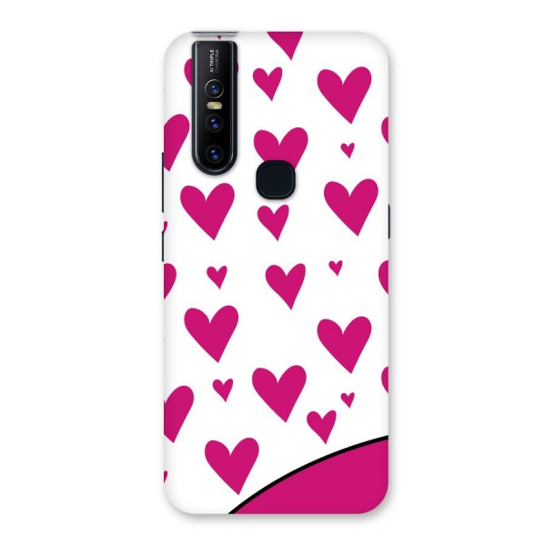 Romantic Couples with Hearts Back Case for Vivo V15