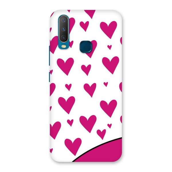 Romantic Couples with Hearts Back Case for Vivo Y12