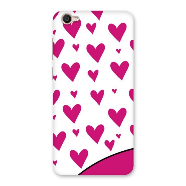 Romantic Couples with Hearts Back Case for Vivo Y55s