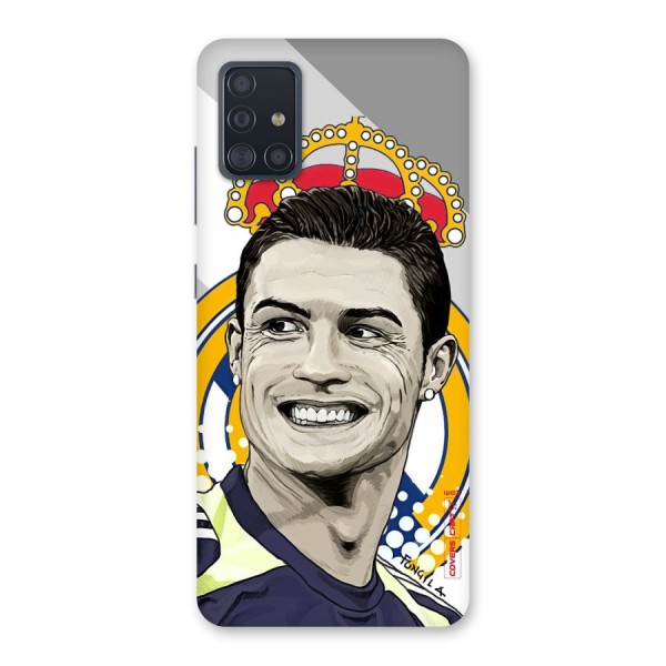 Ronaldo Madrid King Back Case for Galaxy A51