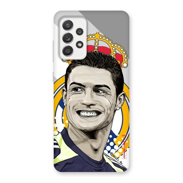 Ronaldo Madrid King Back Case for Galaxy A52