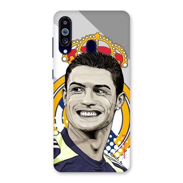 Ronaldo Madrid King Back Case for Galaxy A60