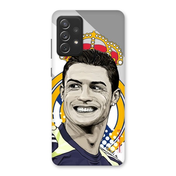 Ronaldo Madrid King Back Case for Galaxy A72