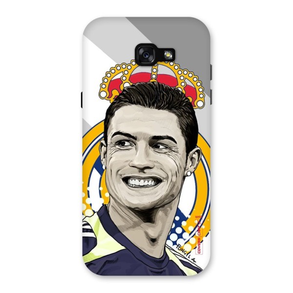 Ronaldo Madrid King Back Case for Galaxy A7 (2017)