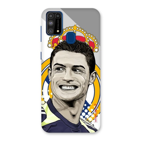 Ronaldo Madrid King Back Case for Galaxy F41