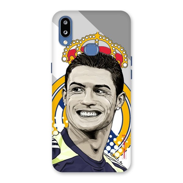 Ronaldo Madrid King Back Case for Galaxy M01s