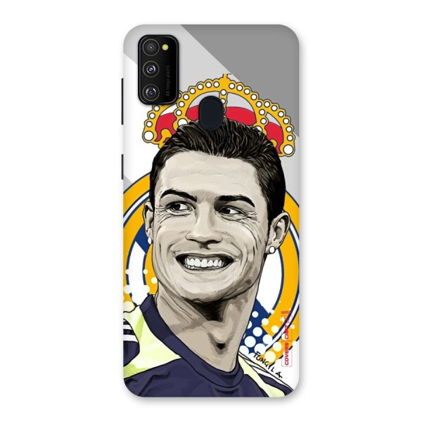 Ronaldo Madrid King Back Case for Galaxy M21