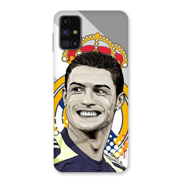 Ronaldo Madrid King Back Case for Galaxy M31s