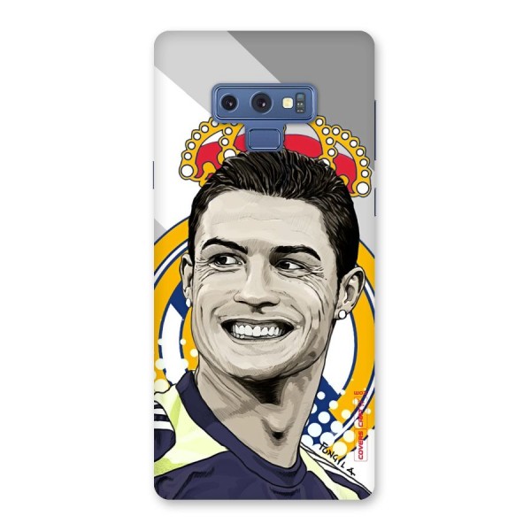 Ronaldo Madrid King Back Case for Galaxy Note 9