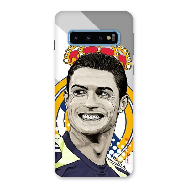 Ronaldo Madrid King Back Case for Galaxy S10