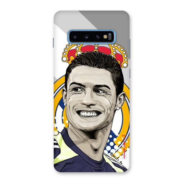 Ronaldo Madrid King Back Case for Galaxy S10 Plus