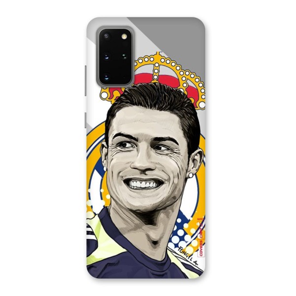 Ronaldo Madrid King Back Case for Galaxy S20 Plus