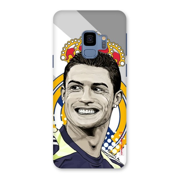 Ronaldo Madrid King Back Case for Galaxy S9