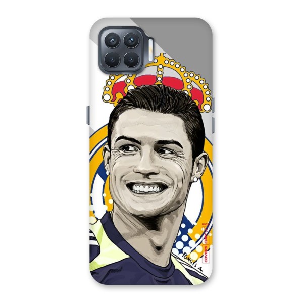 Ronaldo Madrid King Back Case for Oppo F17 Pro