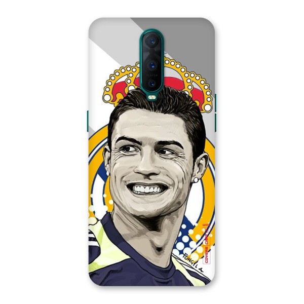 Ronaldo Madrid King Back Case for Oppo R17 Pro