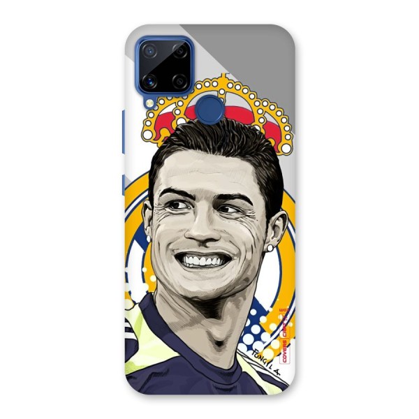 Ronaldo Madrid King Back Case for Realme C12