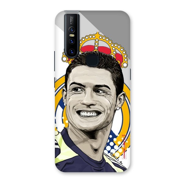 Ronaldo Madrid King Back Case for Vivo V15