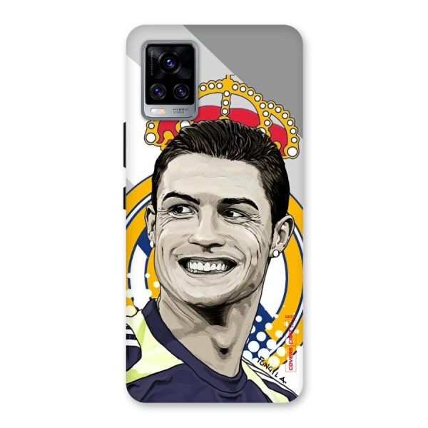 Ronaldo Madrid King Back Case for Vivo V20 Pro