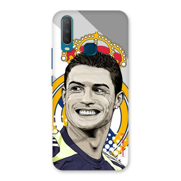 Ronaldo Madrid King Back Case for Vivo Y12