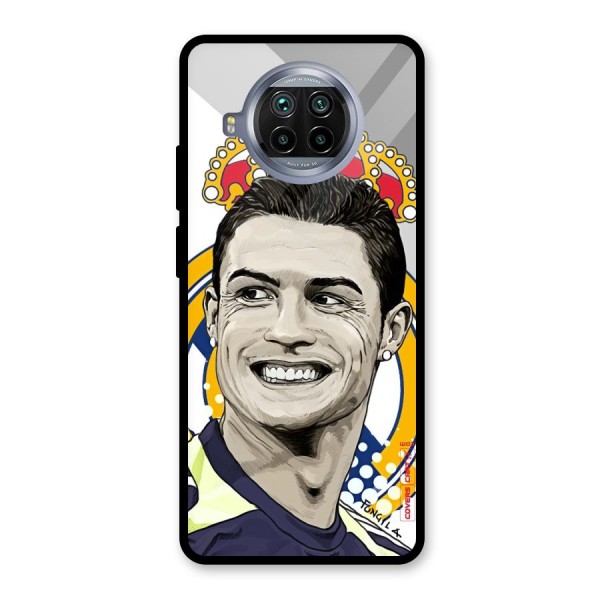 Ronaldo Madrid King Glass Back Case for Mi 10i