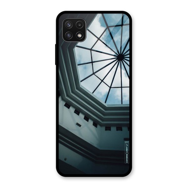 Rooftop Perspective Glass Back Case for Galaxy A22 5G