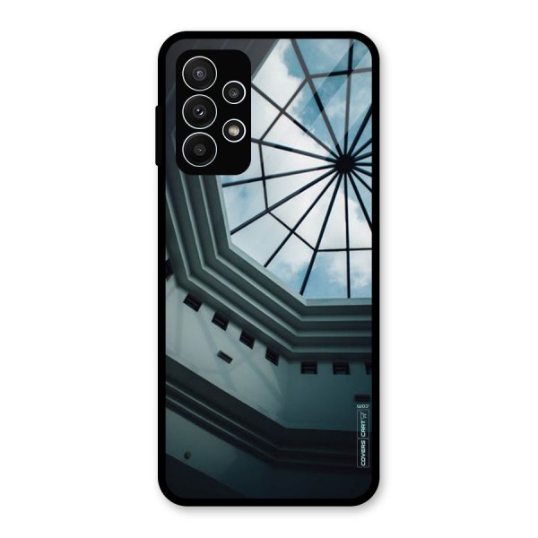 Rooftop Perspective Glass Back Case for Galaxy A23