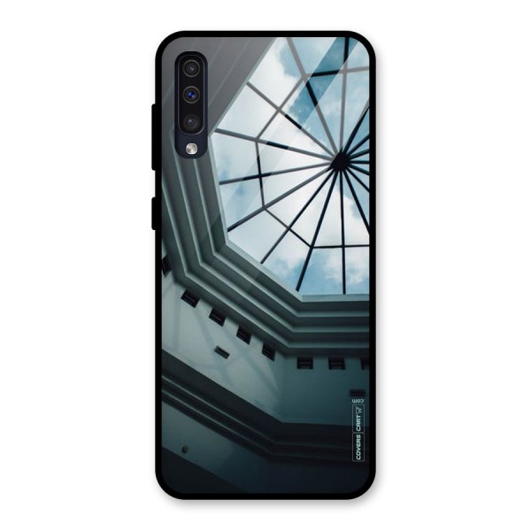 Rooftop Perspective Glass Back Case for Galaxy A50s