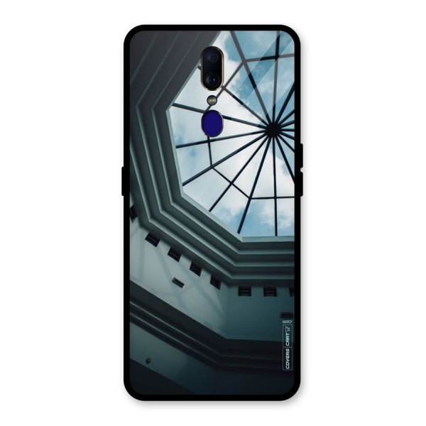 Rooftop Perspective Glass Back Case for Oppo F11