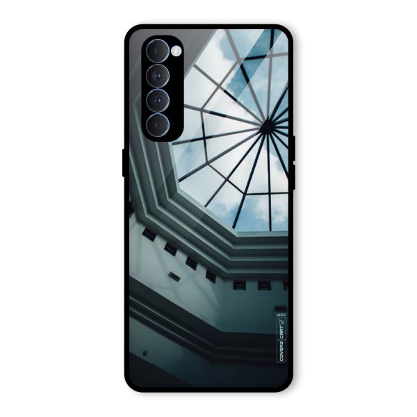 Rooftop Perspective Glass Back Case for Oppo Reno4 Pro