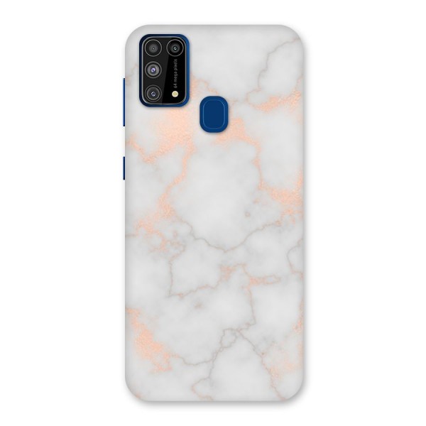 RoseGold Marble Back Case for Galaxy F41