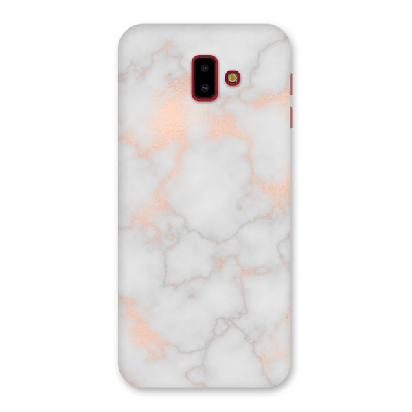 RoseGold Marble Back Case for Galaxy J6 Plus