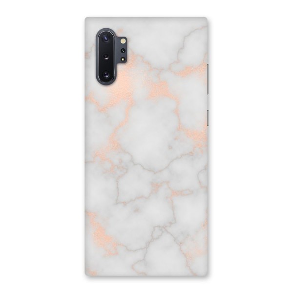 RoseGold Marble Back Case for Galaxy Note 10 Plus