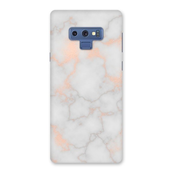 RoseGold Marble Back Case for Galaxy Note 9