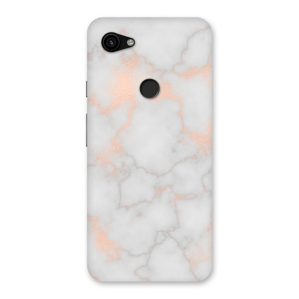 RoseGold Marble Back Case for Google Pixel 3a XL