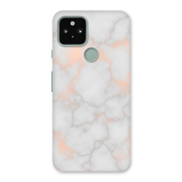 RoseGold Marble Back Case for Google Pixel 5