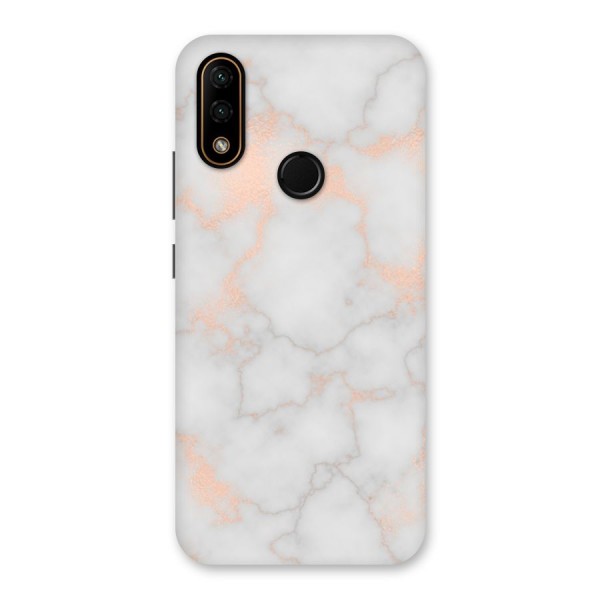 RoseGold Marble Back Case for Lenovo A6 Note