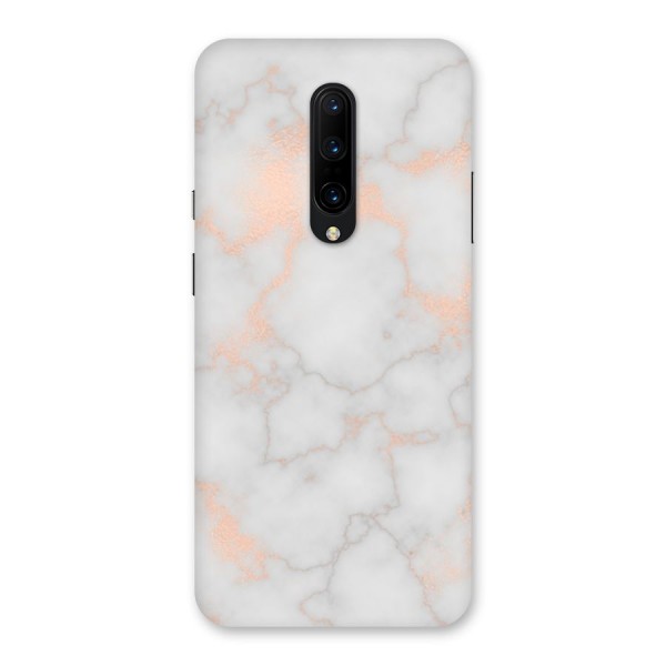 RoseGold Marble Back Case for OnePlus 7 Pro