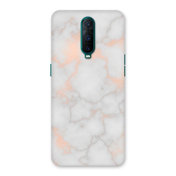 RoseGold Marble Back Case for Oppo R17 Pro