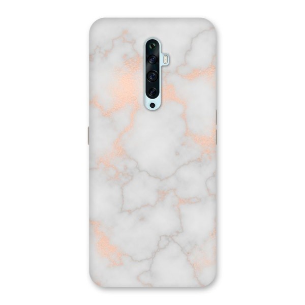 RoseGold Marble Back Case for Oppo Reno2 Z