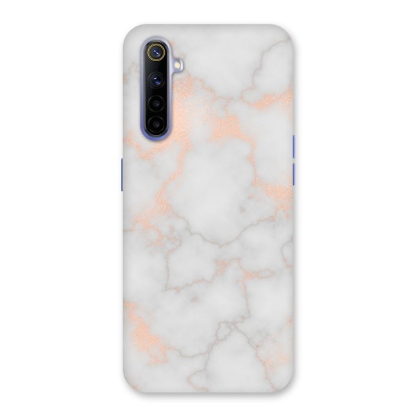 RoseGold Marble Back Case for Realme 6