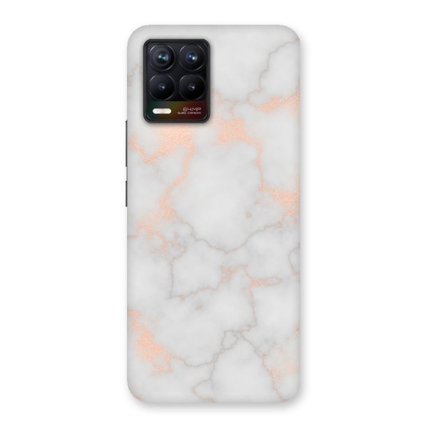 RoseGold Marble Back Case for Realme 8