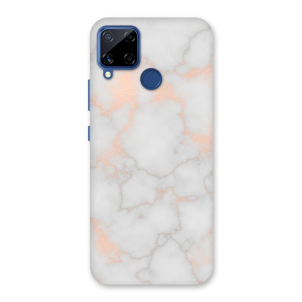 RoseGold Marble Back Case for Realme C12