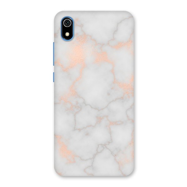 RoseGold Marble Back Case for Redmi 7A