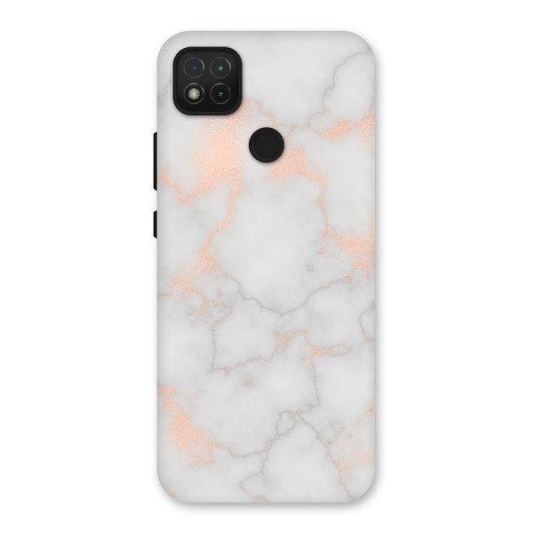 RoseGold Marble Back Case for Redmi 9C