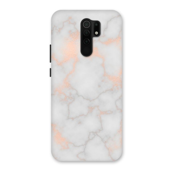 RoseGold Marble Back Case for Redmi 9 Prime