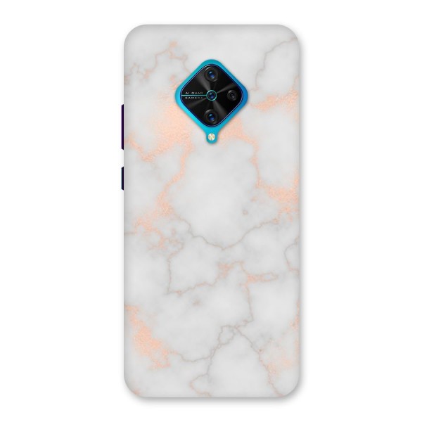 RoseGold Marble Back Case for Vivo S1 Pro