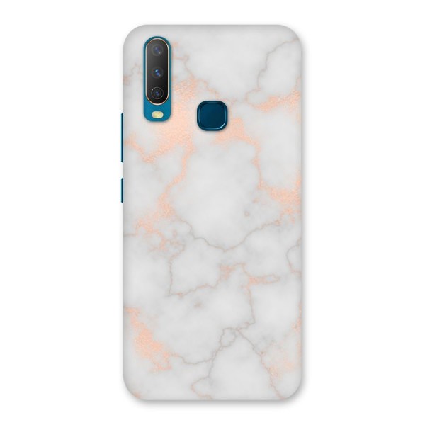 RoseGold Marble Back Case for Vivo U10