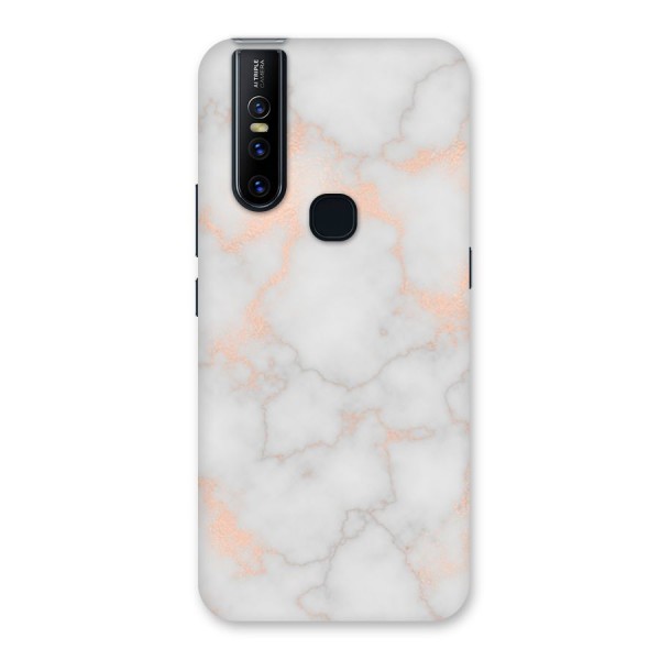 RoseGold Marble Back Case for Vivo V15