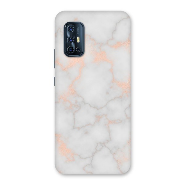 RoseGold Marble Back Case for Vivo V17