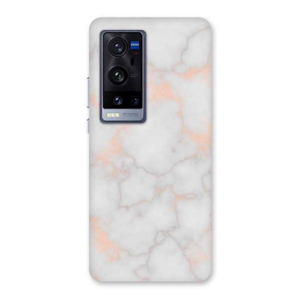 RoseGold Marble Back Case for Vivo X60 Pro Plus